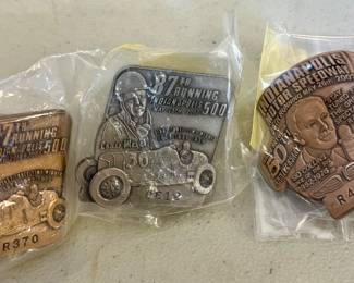 86th & 87th Indy 500 Pit Badges