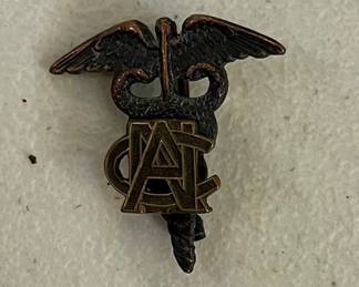 World War I United States Army Nurse Corps collar insignia On