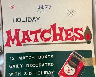1967 Holiday Match Set -only 11