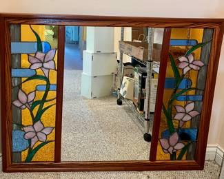 Stained Glass Mirror