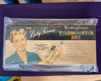 Vintage Betty Furness Westinghouse Thermometer Set