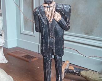 Carved Wooden Figurine "DUSE"