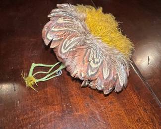 Vintage Feather Headdress/Ornament