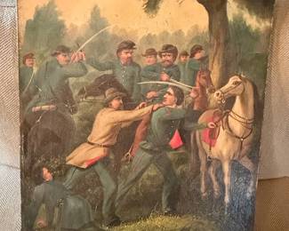 Civil War Battle Scene Painting by Don Troiani