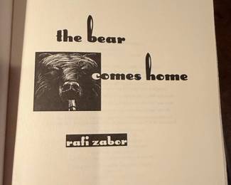 The Bear Comes Home by Rafi Zabor (First Edition)