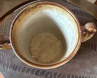 Doulton Lambeth Salt Glazed Stoneware Loving Cup with Mythological Figures