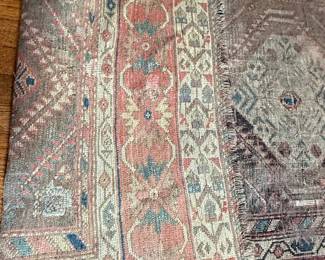 Antique Persian Mahal Rug
