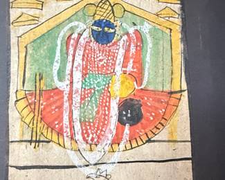 Pichwai Paintings of Vishnu and Surya