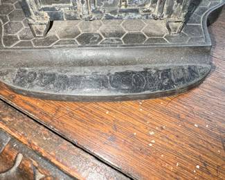 French Cast Iron Fireplace Trivet / Trivet