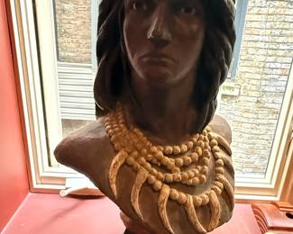 Hiawatha Cigar Store Bust