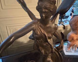 Winged Victory Sculpture by Auguste Moreau