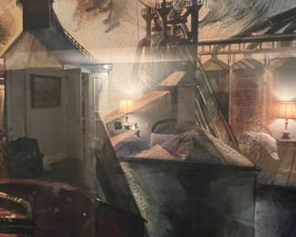 Tom Dietrich Industrial Scene Watercolor