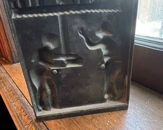 French Cast Iron Fireplace Trivet / Trivet