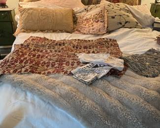 French Provincial Style Upholstered Headboard