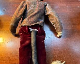 Anthropomorphic Cow Character Doll by Andrea Durnell