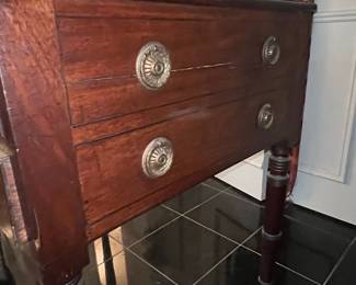 Federal Period Mahogany Work Table