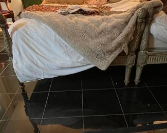 French Provincial Style Upholstered Headboard