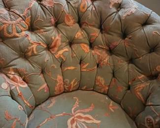Napoleon III Tufted Chaise Lounge
