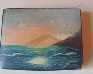 Art Deco Ceramic Figural Vase with Parrot