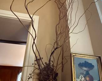 Hand-Crafted Solid Wood / Tree Branch Stand / Coat Rack