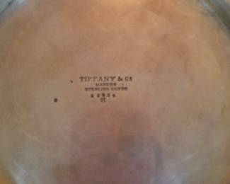 Tiffany & Co. Sterling Silver Scalloped Dish with Monogram