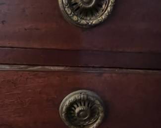 Federal Period Mahogany Work Table