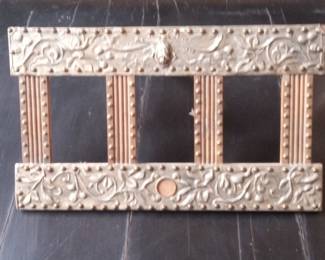 Ornate Decorative Panel with Insect Motif