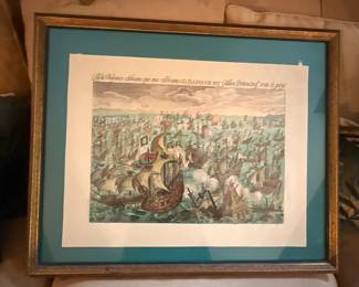 Classis Hispanica celeberrima, que anno celeberrimo. CIC.IC.LXXXVIII. Inter Galliam Brittaniam venit, & peryt