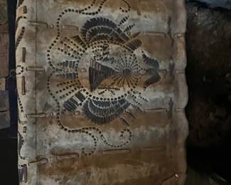 19th Century Hide Covered Petaca Trunk
