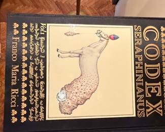 Codex Seraphinianus (2 Volumes) by Luigi Serafini, Franco Maria Ricci Edition