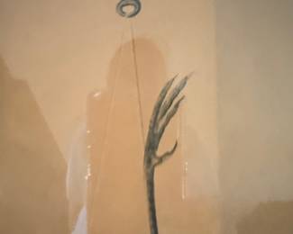 Framed Bird Feather Art