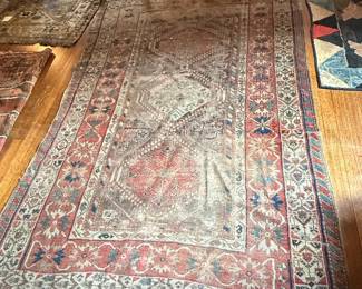 Antique Persian Mahal Rug