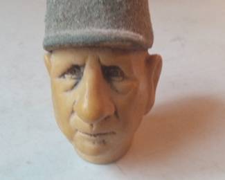 Bossons Chalkware Head "Man with Cap"