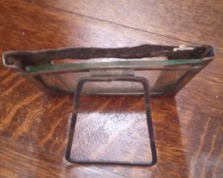 Victorian Style Brass Chain Link Easel Frame