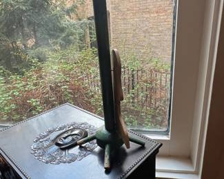 Art Deco Style Figural Hat Stand