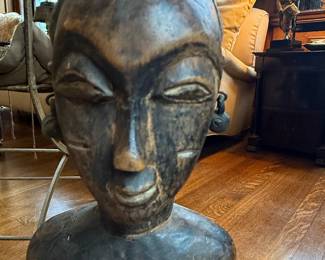 Baule Standing Female Figure