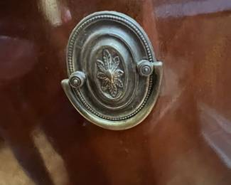 Federal Style Mahogany Demilune Sideboard