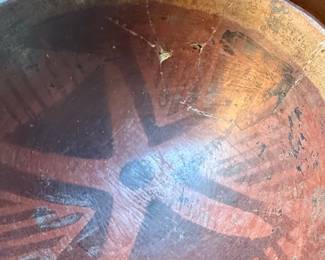 Hopi Polychrome Pottery Bowl