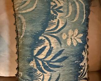 Antique Aubusson Tapestry Pillow