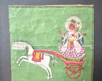 Pichwai Paintings of Vishnu and Surya