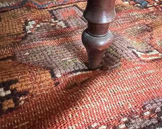 Victorian Style Walnut and Cane Seat Side Chair