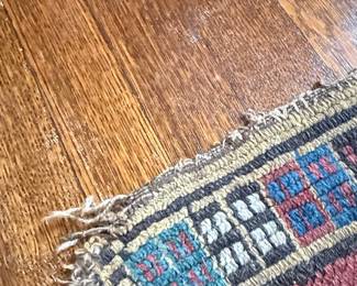 Antique Kurdish Jaff Bag Face Rug