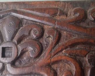 Hand Carved Indian Wooden Picture Frame