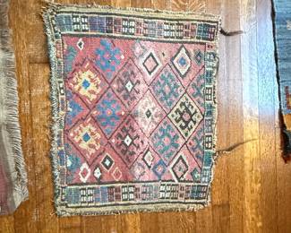 Antique Kurdish Jaff Bag Face Rug