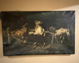 The Stampede (after Rosa Bonheur)