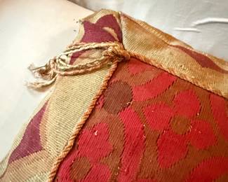 Vintage Aubusson Tapestry Pillow