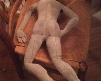 Cloth Doll with Painted Face