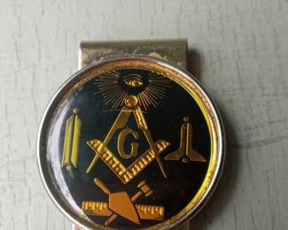Masonic Money Clip