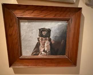 Portrait of a Woman in a Hat