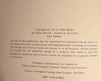 Boss: Richard J. Daley of Chicago by Mike Royko